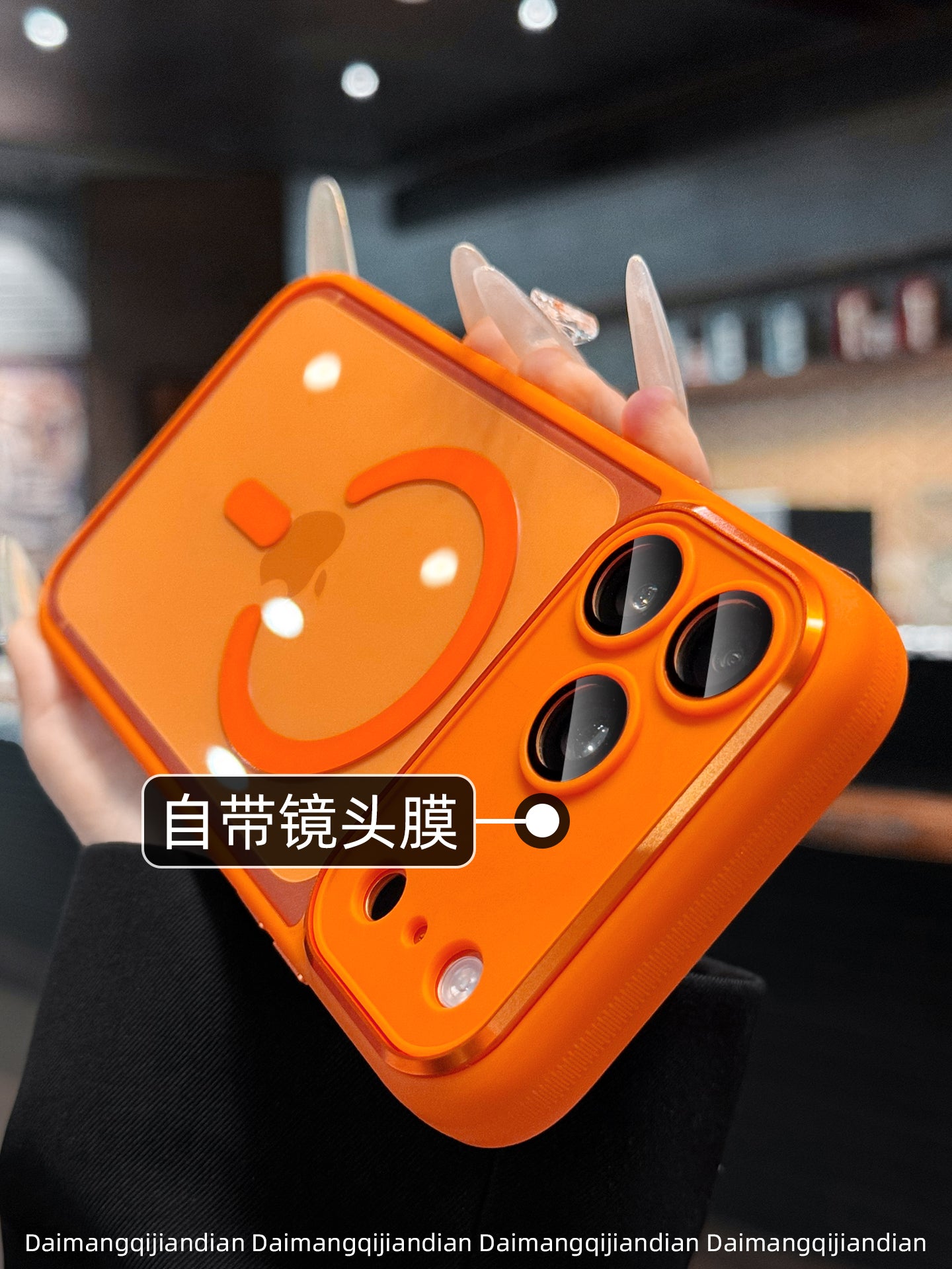 Daimang, Apple 17promax mobil telefon qutusu üçün uyğun linza filmi ilə gəlir Xingyu Narıncı iphone17pro şəffaf qoruyucu örtük 16 yüksək səviyyəli niş 15 hər şey daxil olmaqla düşməyə qarşı 14 qabıq 13 sadə 12p