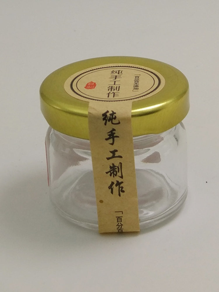 25ml toy bal şüşəsi şüşə butulka boş şüşə bal şüşəsi quş yuvası şüşəsi mürəbbə şüşəsi qapaqlı şüşə şüşə kiçik