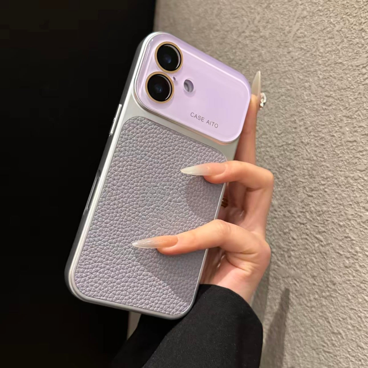 Qızlı çəhrayı liçi naxışı saniyələr ərzində 17-yə çevrilir, Apple 17promax cib telefonu üçün uyğundur, yüksək səviyyəli yeni iphone16pro hər şey daxil olmaqla, düşməyə qarşı 15:00 obyektiv filmi 14 İnternet məşhurunun isti modeli 16 böyük pəncərə 17