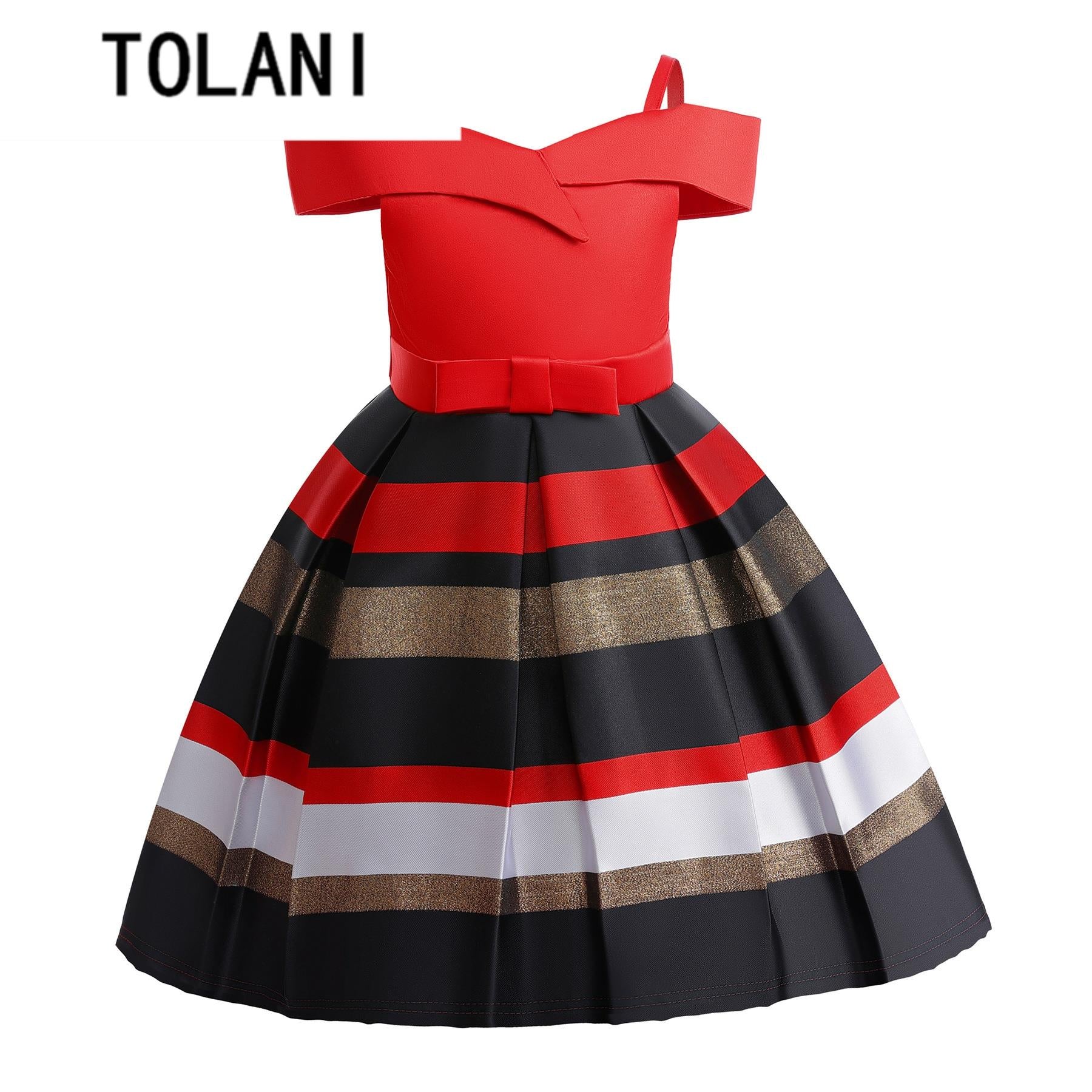 Körpə Uşaqları Qızlar üçün Yay Donu Şahzadə Donları Geyimləri Ətək