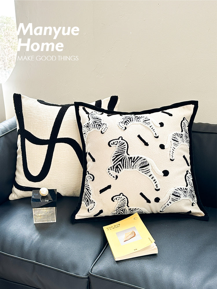 Manyue Home Light dəbdəbəli müasir yüksək səviyyəli qonaq otağı divan yastığı yastığı yataq otağı çarpayısının yanında yastıq yastığı örtüyü əsas ehtiva etmir