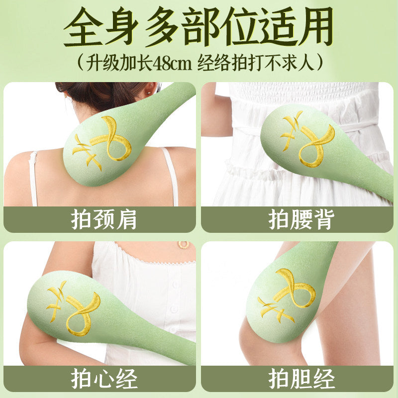 Meridian Pai, Back Pai, Stick, Pai, Baxu Drenging, Masaj, Çiyin və Boyun Sağlamlığı Çəkici, Moxibustion və Mugwort Hammer