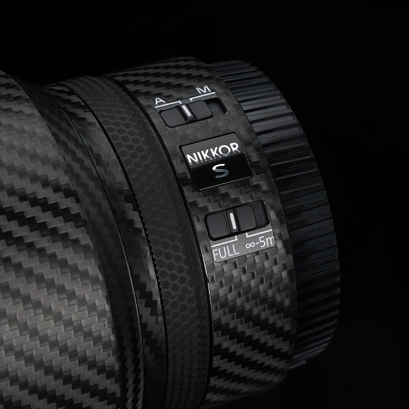 Meibendo Nikon Z 70-200 F2.8S nəsil lens qoruyucu film 70200 şaxtalı karbon fiber kamuflyaj stikeri üçün uyğundur