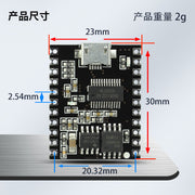 5W güc səsli MP3 oxutma idarəetmə modulu tək-tək tetikleyici 32M yaddaş xüsusi audio SV20F