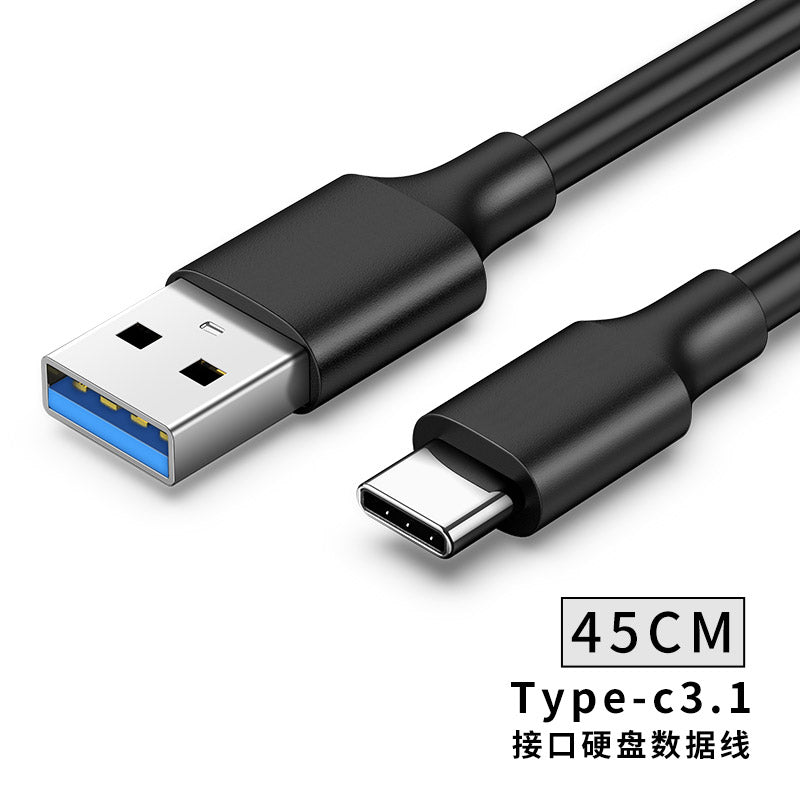 Keshuo USB3.0 mobil sabit diski orijinal məlumat kabeli 1 metr uzadılmış USB3.0 ikitərəfli kabel