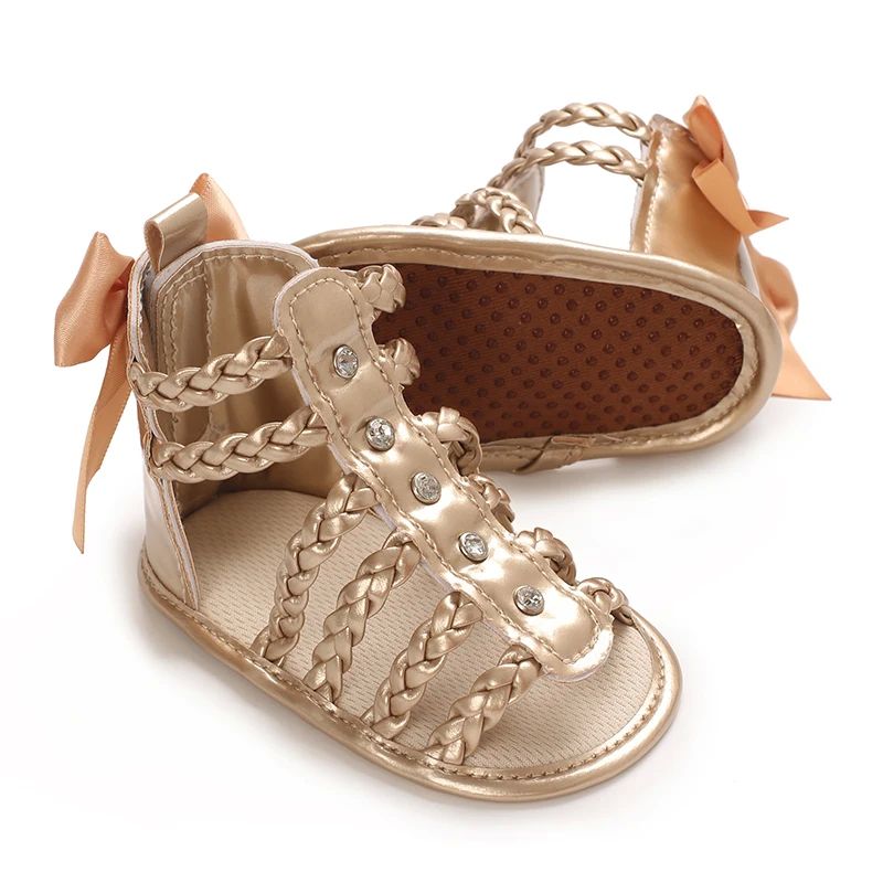Yay Moda Yeni Uşaq Ayaqqabıları rendy Girl Baby High Top Hollo