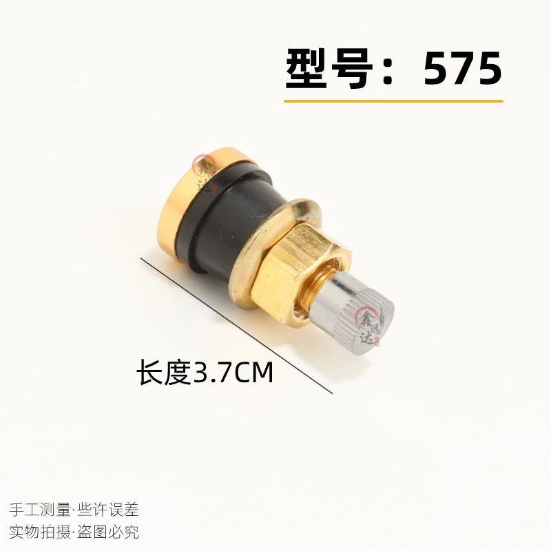 Təmiz mis avtobus təkəri vakuum təkər klapan avtobus yük maşını alüminium ərintisi profili şişmə burun