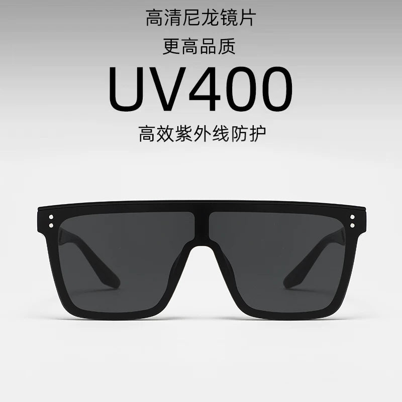 Kişilər və qadınlar üçün Aviator günəş eynəyi, yüksək səviyyəli, yaraşıqlı, anti-UV, iri üzlər üçün iri çərçivəli, sürücülük üçün dəbli gün eynəkləri