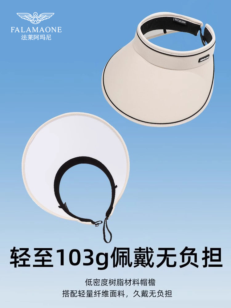 Falley Armani Women's Sun Hat 2025 New Style, UV Protection Sun Hat, Women's Visor Hat, Sun Umbrella Hat