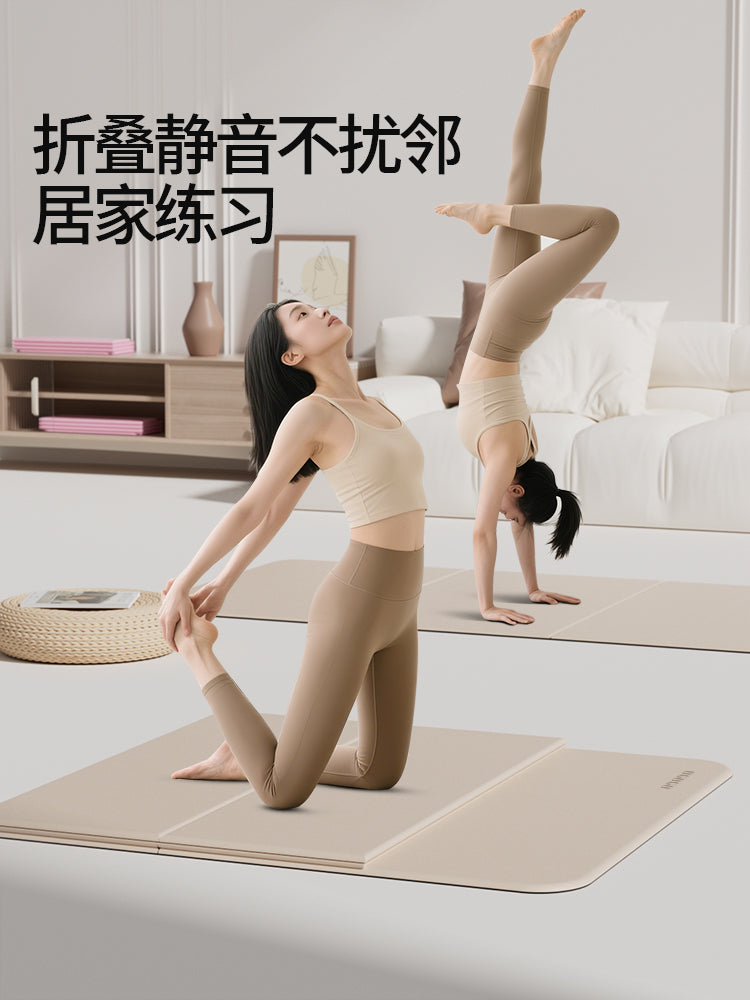 Qatlana bilən yoqa döşəyi, qatlana bilən fitnes döşəyi, evdə qalınlaşdırılmış yuxu döşəyi, yeni sürüşməyə qarşı səs keçirməyən qalınlaşdırılmış idman döşəyi