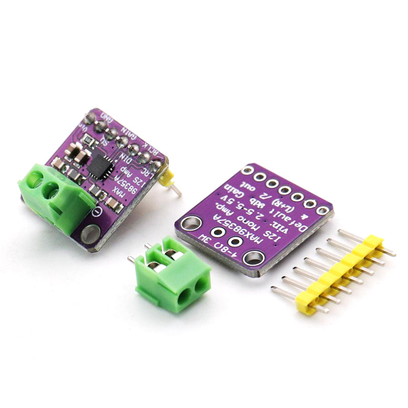 MAX98357 I2S audio gücləndirici modulu/filtrlənməmiş D sinif gücləndirici ESP32 Raspberry Pi-ni dəstəkləyir
