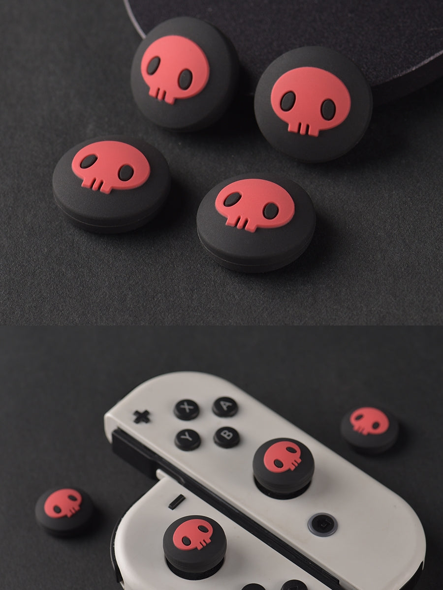 Qırmızı çaplı Nintendo Switch silikon rokçu qoruyucu örtük NS Joycon tutacaq qapağı Lite Animal Crossing-ə uyğunlaşır bərk rəngli kiçik təzə şirin pişik pəncəsi açar qapağı sürüşməyə qarşı oled rokçu qapaq
