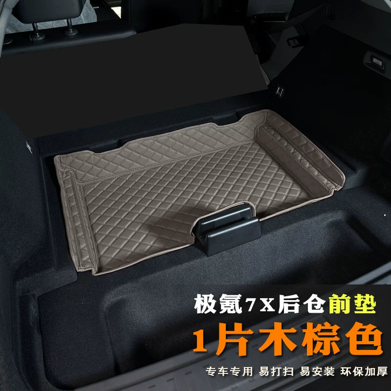 26 Extreme Krypton 7X luggage/storage mat modified with decorative base, lower storage compartment, storage compartment and waterproof storage box.