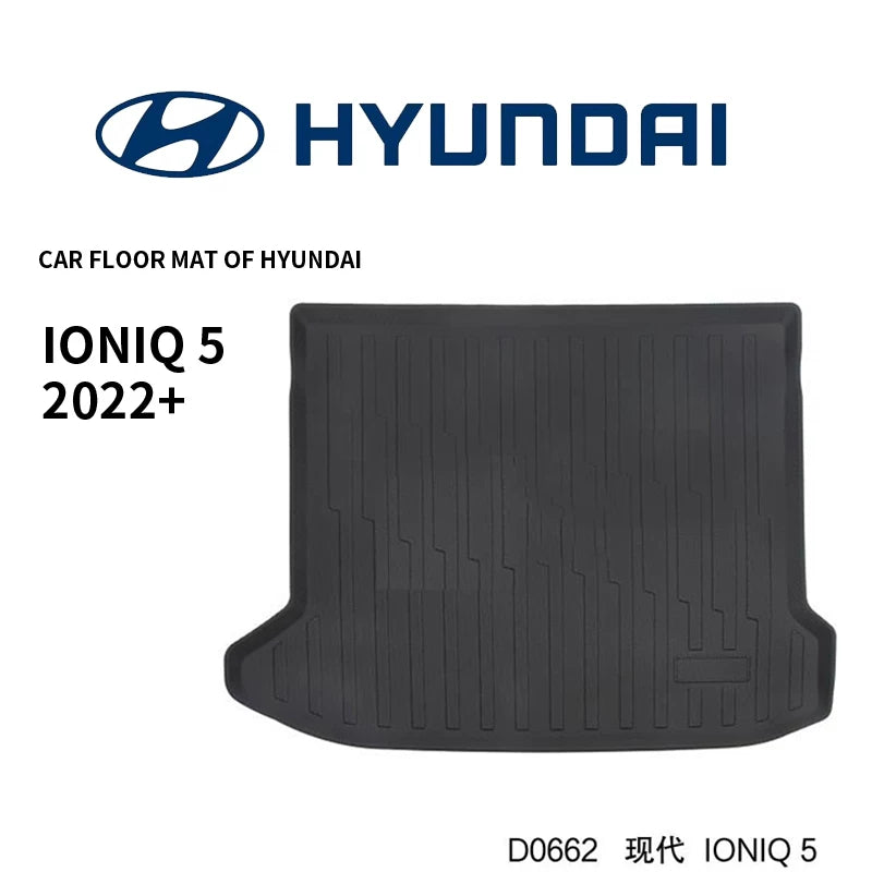 G80 (ikinci və üçüncü nəsil), G90, IONIQ, GN7 və GRANDEUR (GV80) üçün Hyundai Genesis baqaj ayaqaltıları.
