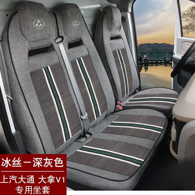 Maxus V80, Maxus EV30, V70 və V90 sərnişin/yük avtomobilləri modelləri üçün Maxus V1L kətan oturacaq üzlükləri - hər şey daxil