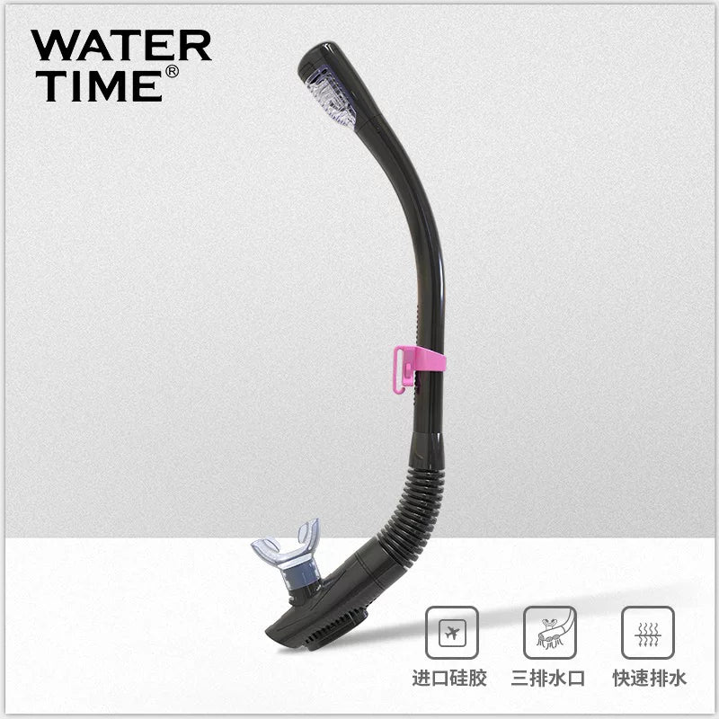 WaterTime snorkeling tam quru snorkel float ball sualtı nəfəs aparatı böyüklər üzgüçülük dalğıc avadanlığı