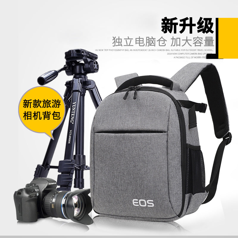 Canon güzgüsüz Sony SLR kamera çantası üçün uyğundur suya davamlı portativ güzgüsüz çanta peşəkar fotoqrafiya kürək çantası