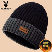 Playboy Kişi Papağı, Payız/Qış Yun Papaq, İsti və Qalınlaşdırılmış Yun Astarlı, Velosiped Qulağından Qoruyucu, Yeni Stil