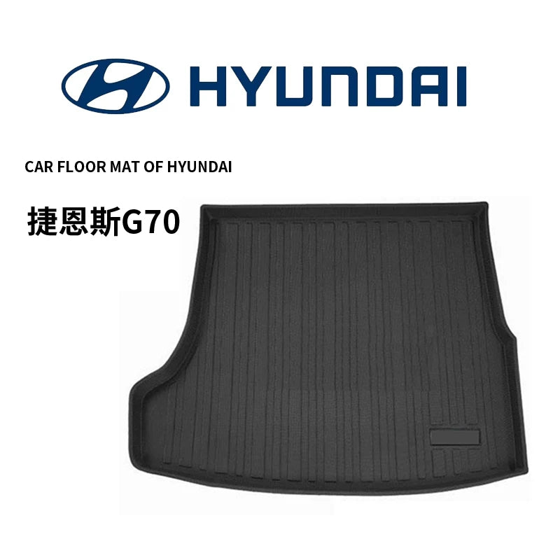 G80 (ikinci və üçüncü nəsil), G90, IONIQ, GN7 və GRANDEUR (GV80) üçün Hyundai Genesis baqaj ayaqaltıları.