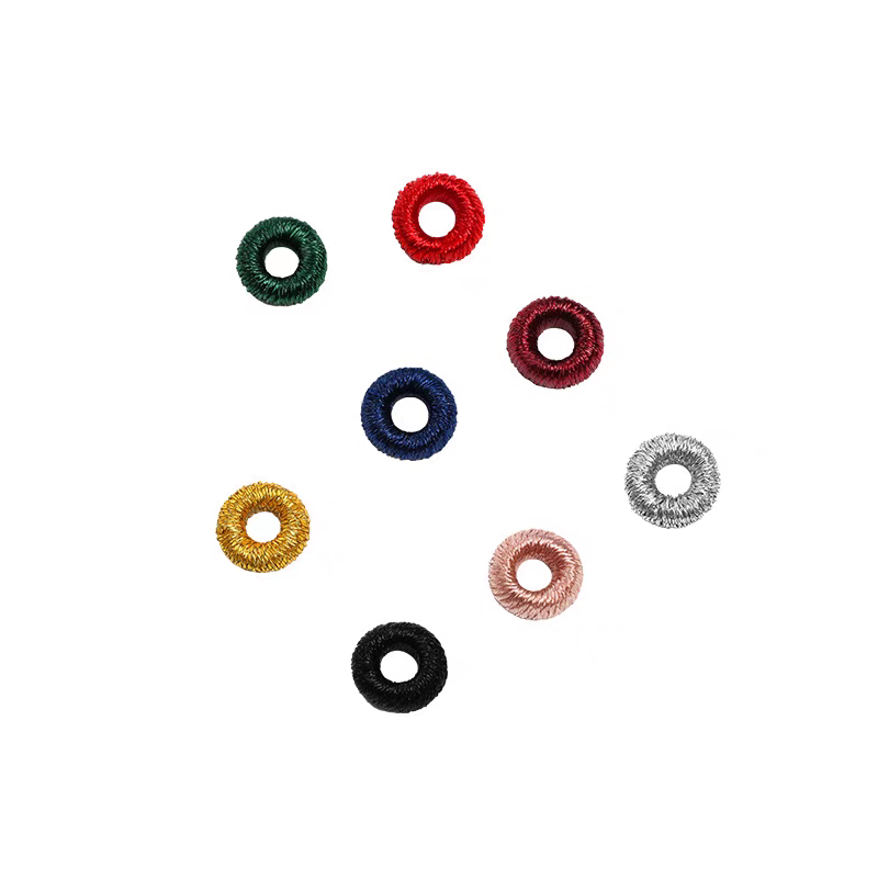 3mm daxili diametrli sorunsuz rulon əjdaha düyünü Çin düyünü digər DIY zərgərlik aksesuarları əl boyunbağı rulon çəkmə halqası qızıl və gümüş
