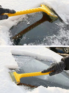 Avtomobil Qar Təmizləyici Kürək Alətləri Şüşə Əzdirmə Buz Sıyırıcı Qar Süpürgəni Təmiz Qar Sıyırıcı Fırça Çoxfunksiyalı Qış Faydalı Gadget