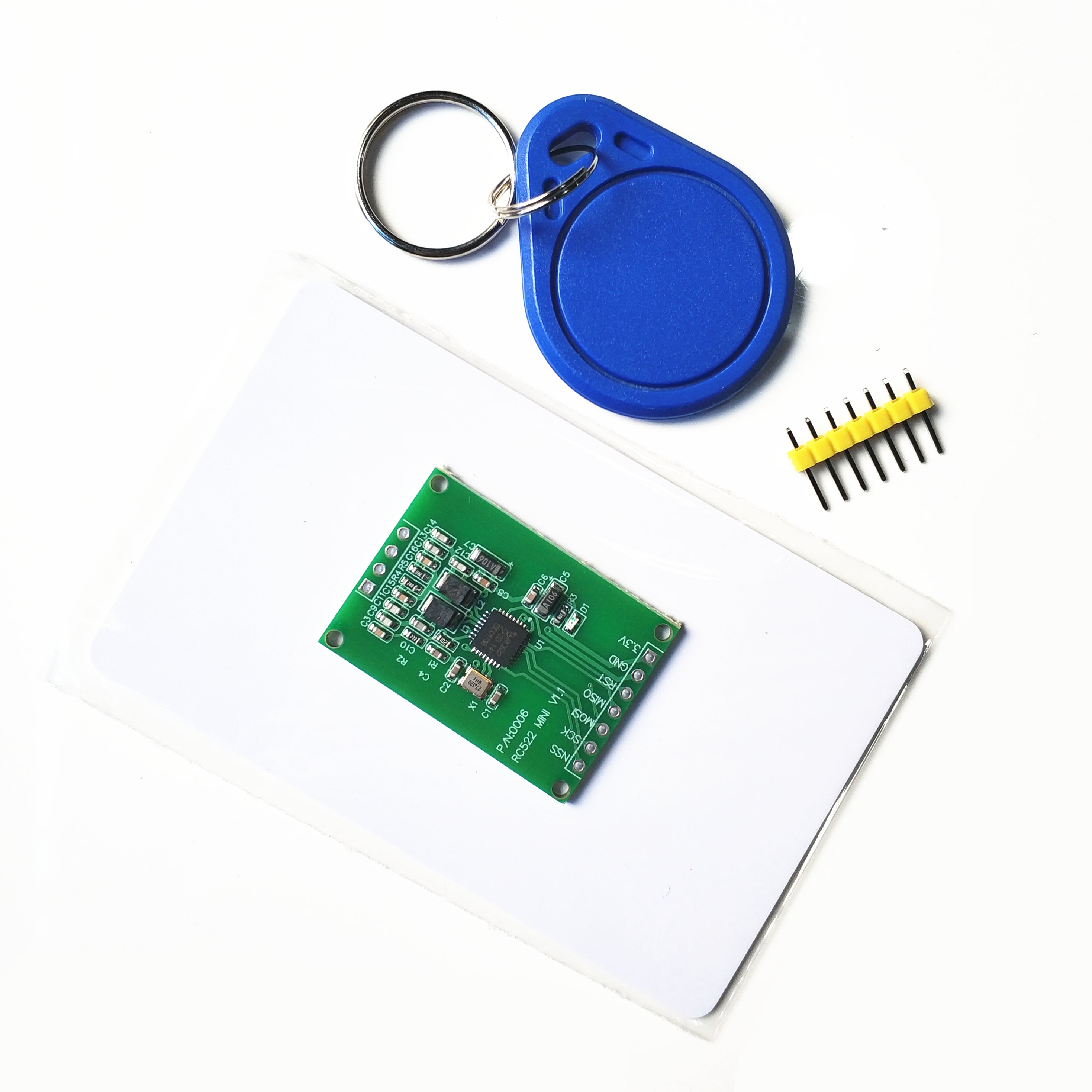 MFRC522 RC522 RFID radio tezliyi IC kartı induksiya oxu və yazma modulu kiçik ölçülü mini versiya 13.56MHZ