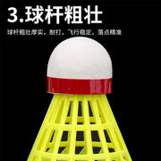 Victor VICTOR victory NS3000/2000 neylon top davamlı və qırılmaz plastik badminton küləyə davamlı 6 paket