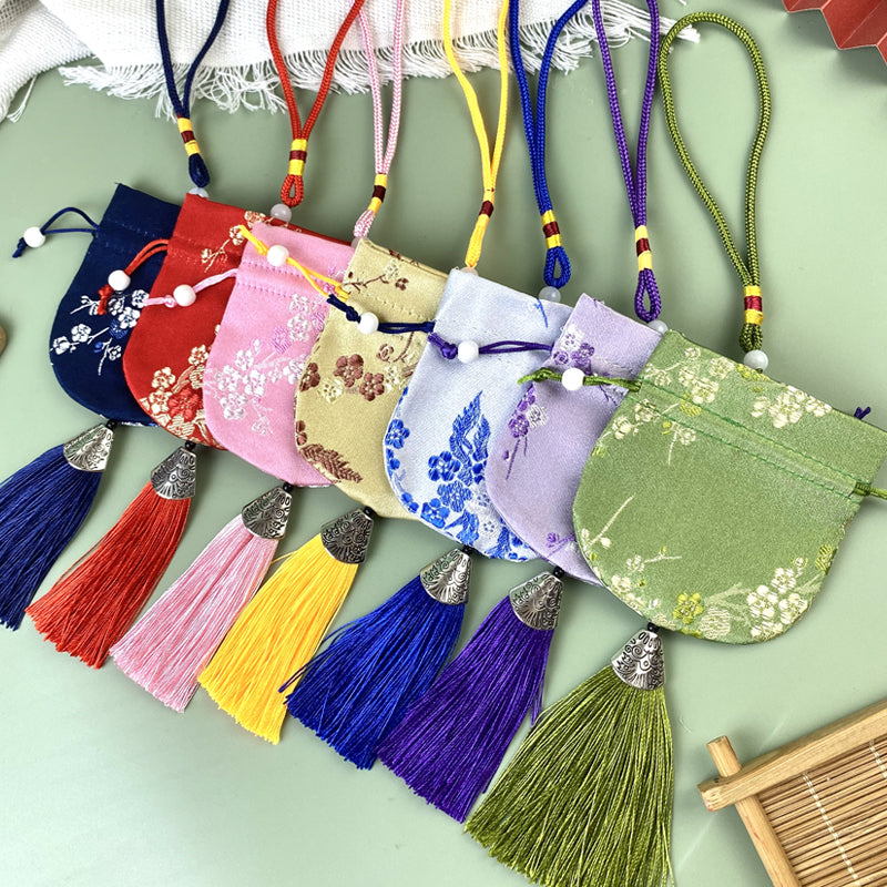 Dragon Boat Festivalı kisəsi kisəsi boş çanta portativ ağcaqanad kovucu tikmə antik kisə çantası aptek xəstəxanası diy saşe kisə çantası