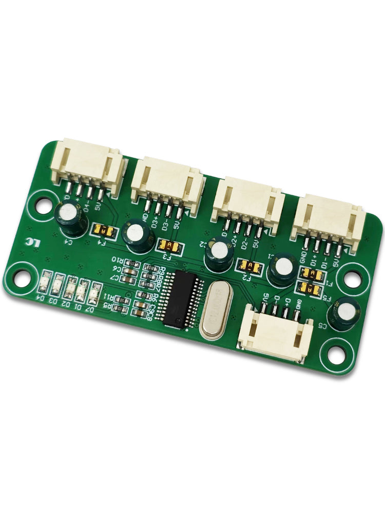 USB2.0 hub PH2.0 interfeys versiyası bir-dörd USBHUB modulu sürücüsüz USB splitter 1-4