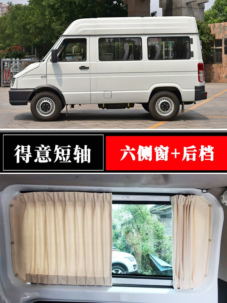 Iveco Juxing Deyu Ousheng Baodi Dongfeng Yufeng Jianghuai Xingrui RV Zamşa Avtomobil Günəş Pərdəsi