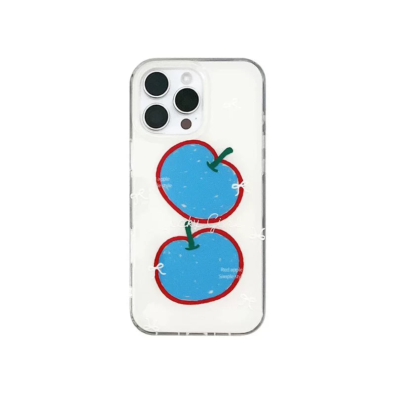 Qraffiti mavi Apple Apple iphone mobil telefon qutusu üçün uyğundur yeni 16promax yüksək səviyyəli sens 15 zəncirli 14 bədii yaradıcılıq 13 hər şey daxil olmaqla düşməyə qarşı 16pro niş qadın qabığının qorunması 17