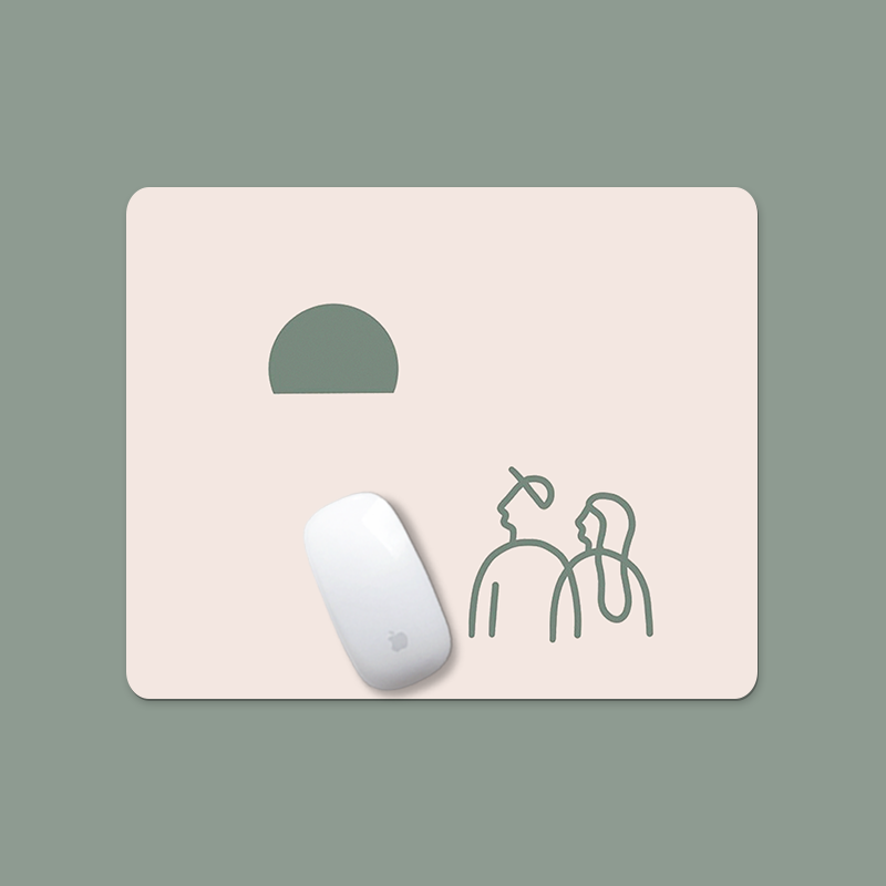 SUYA Suya sadə siçan pad kiçik qız yüksək görünüşlü ofis portativ yumşaq pad laptop bilək pad sevimli ev öyrənmə sürüşməyə və kire davamlı e-idman oyun mat siçan pad
