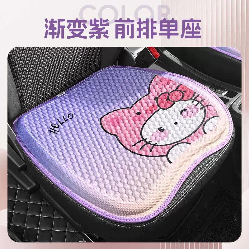 Yeni avtomobil oturacağı yastığı, bütün mövsüm universal, premium gel pətək yastığı, cizgi filmi qış avtomobil döşəyi, oturacaq örtüyü, oturacaq yastığı