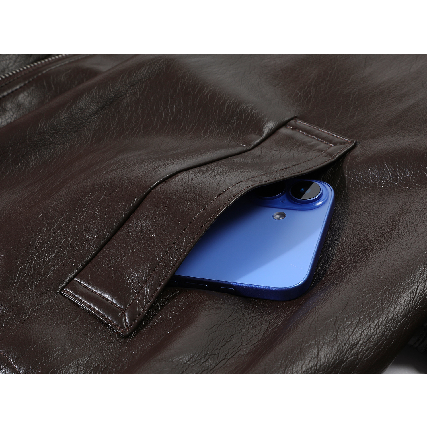 Chorlisa Yüksək Səviyyəli Retro Yaxalıqlı Quzu Yunlu Palto Payız və Qış Qalınlaşmış Qadın Topu Qəhvə Rəngli Yun Astarlı Dəri Gödəkçə