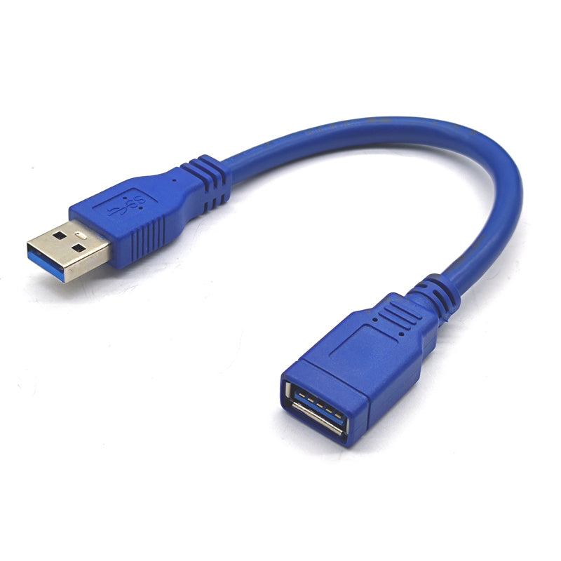 USB3.0 uzatma kabeli/data kabeli/adapter kabeli qısa kabel Baotou A kişidən qadına qısa kabel AM TO AF