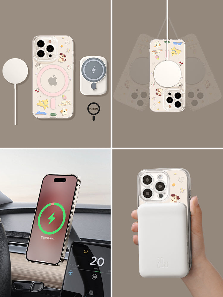 Uston Apple 17 mobil telefon qutusu üçün uyğundur iphone17promax magnetic 13 yeni stil 16pro West Highland 12 anti-düşmə maks hər şey daxil 14 braketli 11 şəffaf x seriyası 15 dəst 17pro qadınlar
