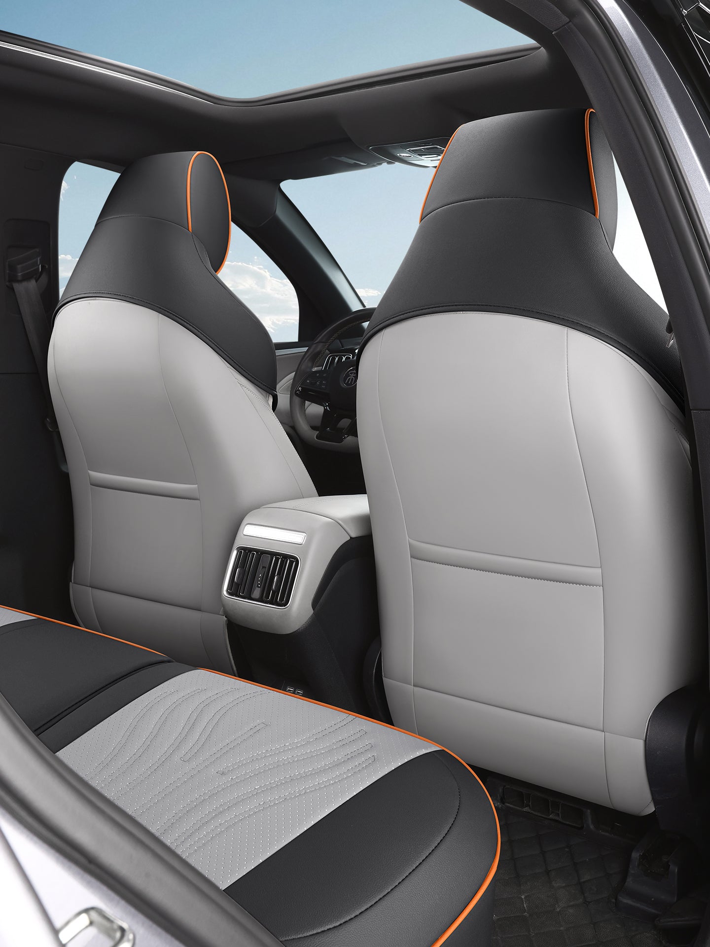 Specially designed for BYD Song Pro car leather seat cushions, semi-covered seat covers, suitable for all seasons, 2025 model.