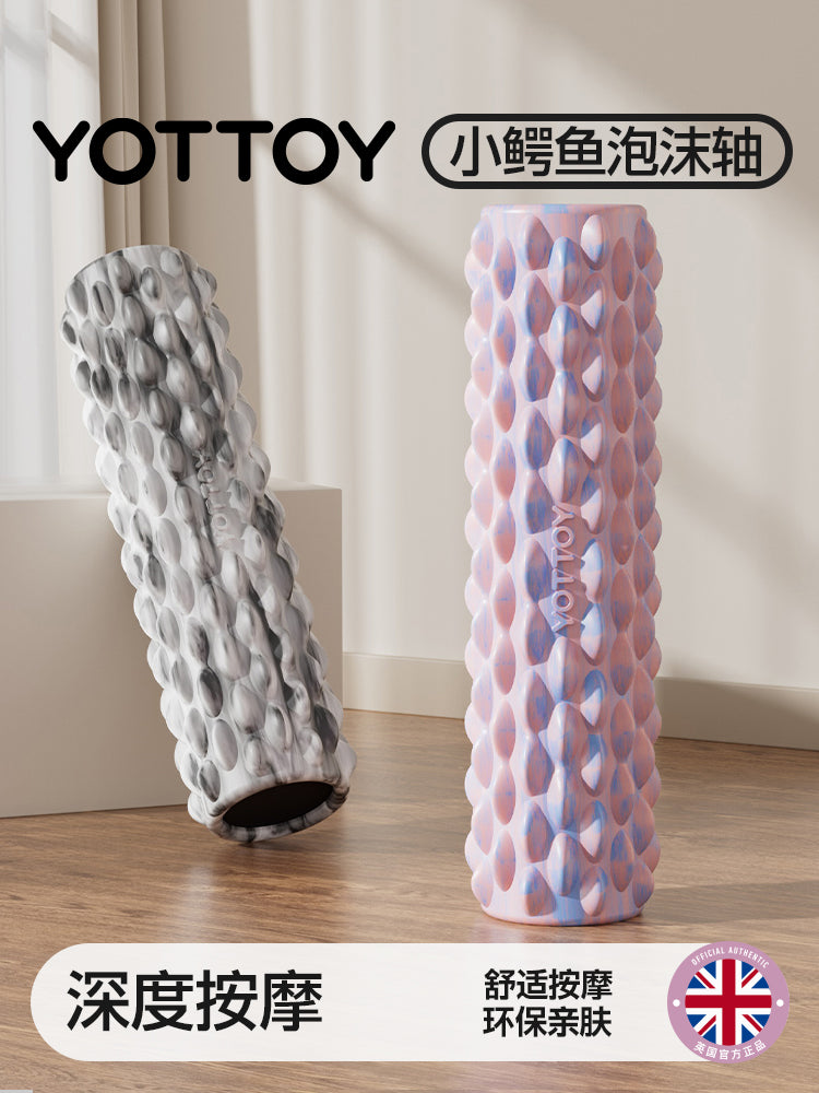 YOTTOY köpük roller əzələ rahatlaması arıqlama gürz masaj rulonu peşəkar geri yuvarlanan artefakt fitness yoga sütunu