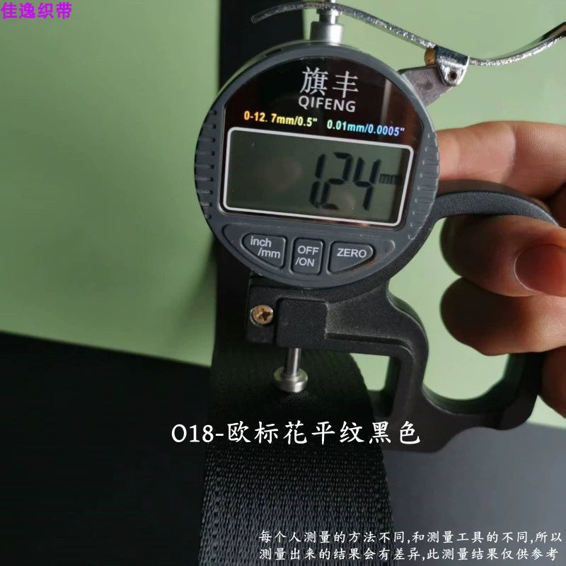 Eni 47 mm Milli Standart Avropa Standartı Qara Təhlükəsizlik Kəməri İp Avtomobil Təhlükəsizlik Lentinin Dəyişdirilməsi Bağlayıcı Qoruyucu Kəmər