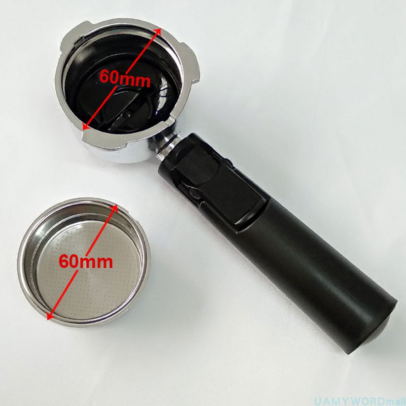 Dipsiz qəhvə sapı hunisi 51mm Dongling Baicui Bear İtalyan qəhvə maşını yüksək təzyiqli filtr aksesuarları üçün uyğundur