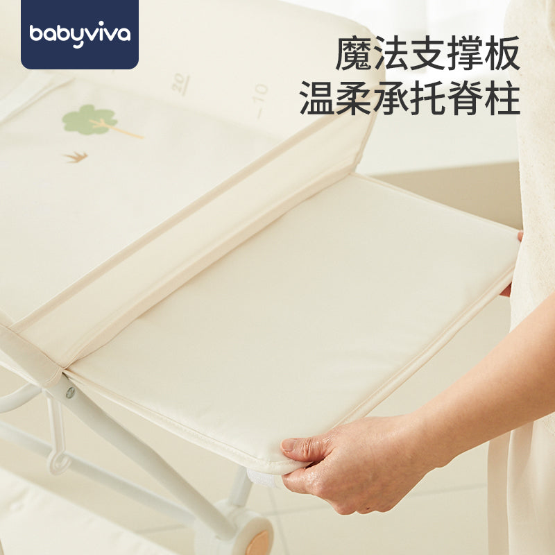 babyviva uşaq bezi masası uşaq baxımı masası çoxfunksiyalı qatlana bilən lift portativ yeni doğulmuş uşaq bezi dəyişdirən çarpayı