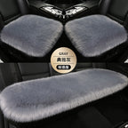 Qalınlaşmış Avtomobil Yastığı Qış Kaşmir Üç Parçalı Dəst Heattech Qısa Yun Qış Oturacaq Yastığı Avtomobil Ayaqaltıları Tək Oturacaq Sürüşməyən Universal
