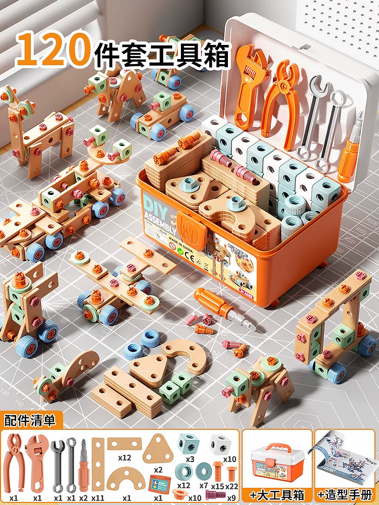 3-6 yaş və yuxarı oğlanlar üçün təhsil oyuncaqları, oğlanların tikinti blokları. 5. Zəka inkişafı və beyin stimullaşdırıcı fəaliyyətlər. 4. Vintlərin bərkidilməsi. 12.