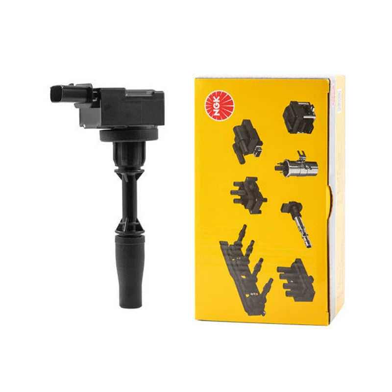 NGK ignition coil high voltage pack compatible with original equipment manufacturer (OEM) vehicles such as the Chevrolet Aveo, Malibu, Sail and Captiva.