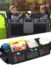 Yeni sərhədsiz körpə arabası saxlama qutusu/saxlama rəfi, çoxfunksiyalı avtomobil saxlama qutusu, universal körpə arabası saxlama qutusu