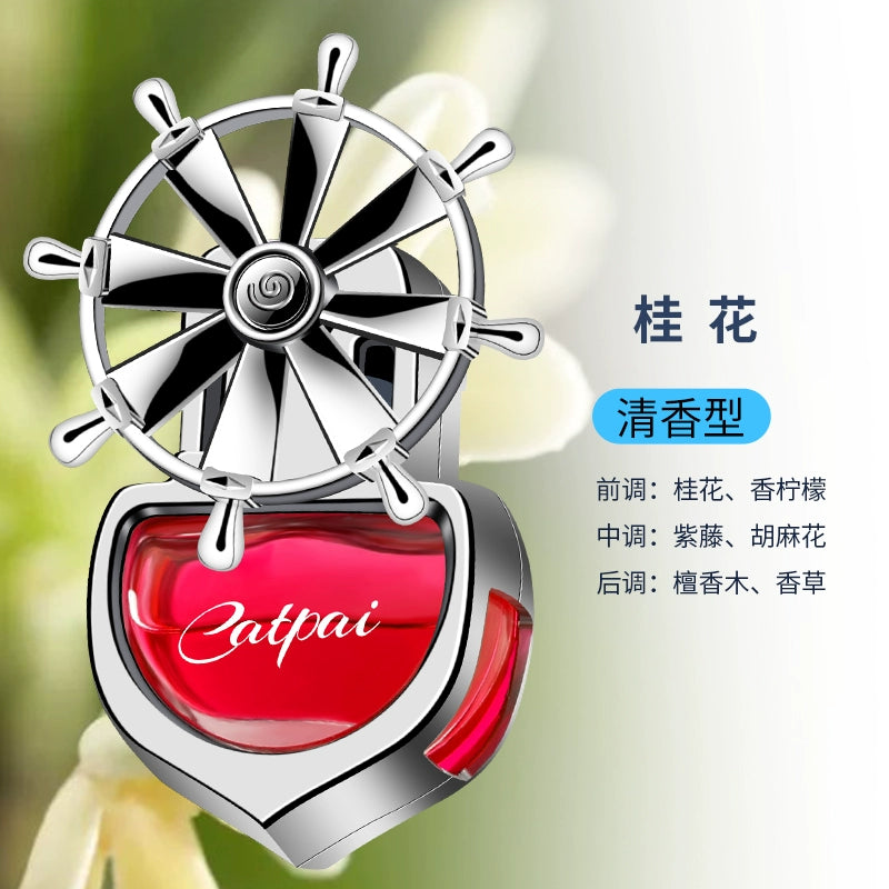 Avtomatik Ətir Avtomobil Aromaterapiyası Kondisioner Hava Çıxışı Ventilyatoru Yüksək Səviyyəli Avtomobil Daxili Dekorasiyası Uzunömürlü Yüngül Ətir Dəyişdiricisi