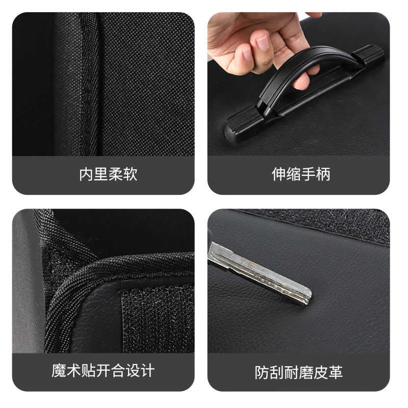 Suitable for BMW Mini car trunk storage box, mini Cooper modification device, folding storage box
