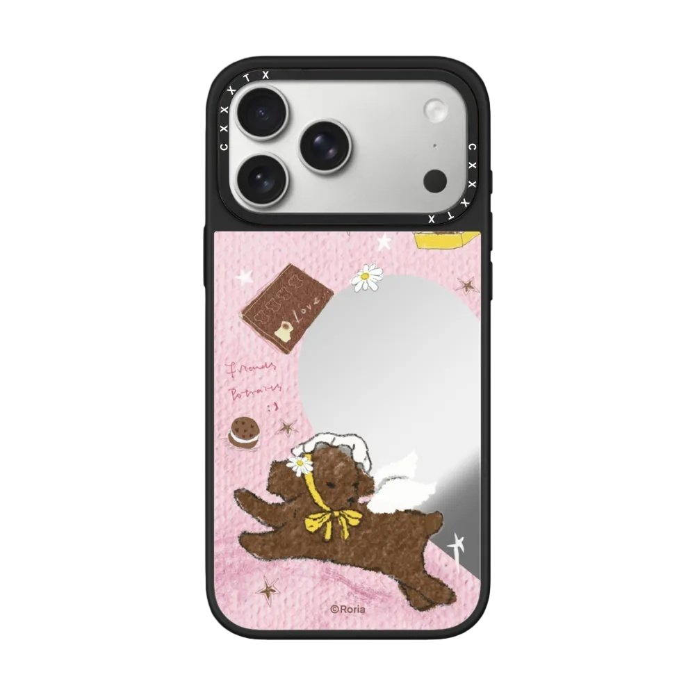 CASETiFiY birgə Roria sevgilisi qatarı 17pro iPhone16promax Apple 15plus cib telefonu qutusu 14 sevimli 13 cizgi filmi maqnit Huaqiang Beiping qadınlar üçün dəbli qabıq üçün uyğundur