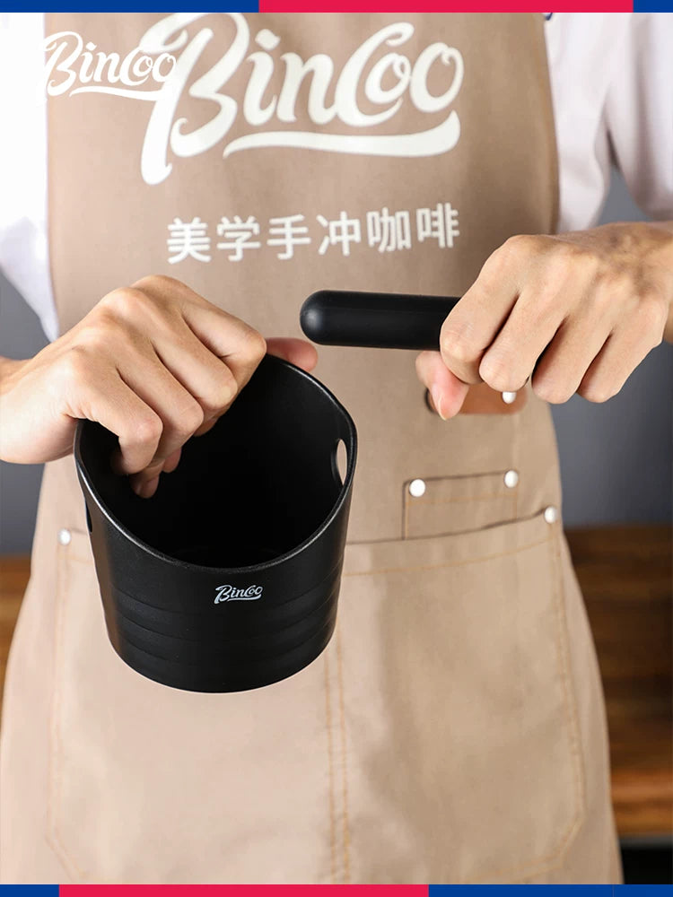Bincoo qəhvə çöküntüsü vedrəsi ağ çubuq çöküntü qutusu espresso maşını uyğun gələn çöküntü vedrəsi tullantı qutusu
