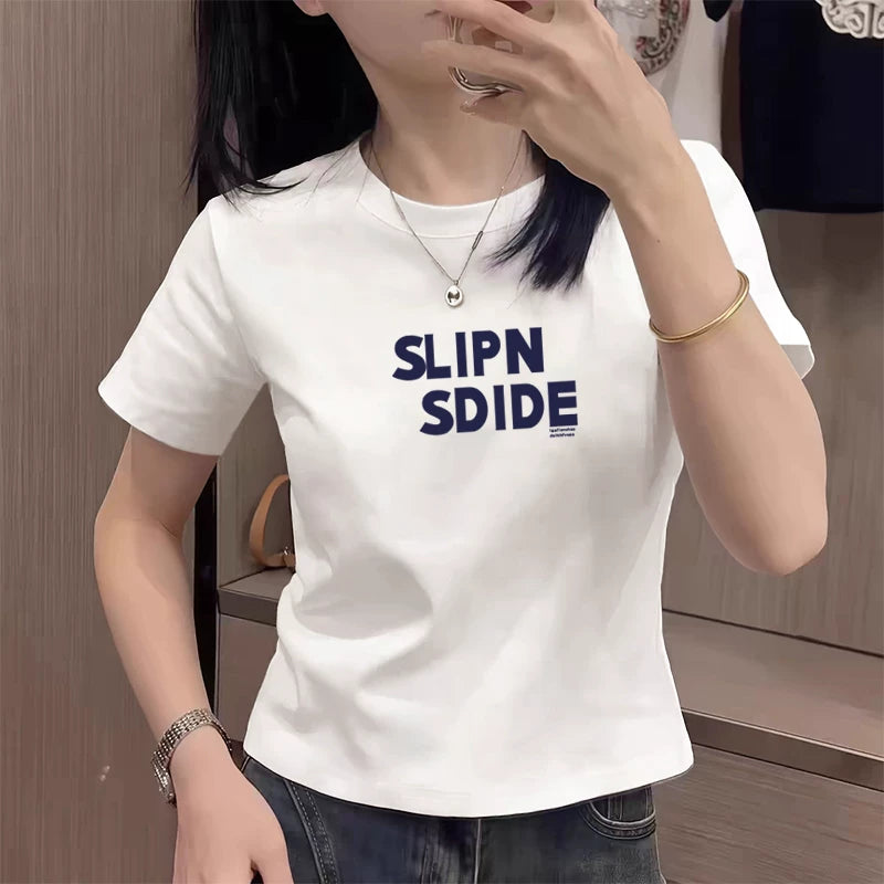Yüksək səviyyəli sağ çiyinli fransız üslublu kiçik bel sıxılmış qısa stil yüksək səviyyəli məşhur gözəl üst qısaqol köynək qadın yay yeni stil